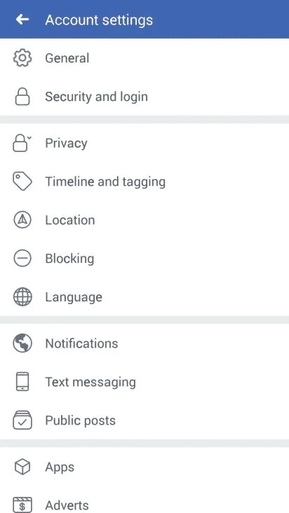 Facebook — 스크린샷 2
